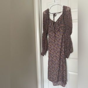 Free People Aglow midi dress - size small